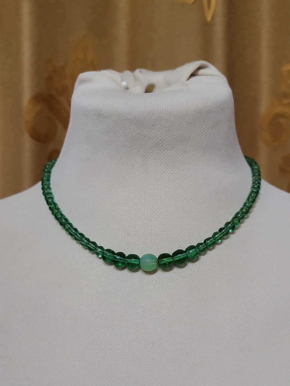 Vtg 1940's Custom Bakelite Bead Necklace